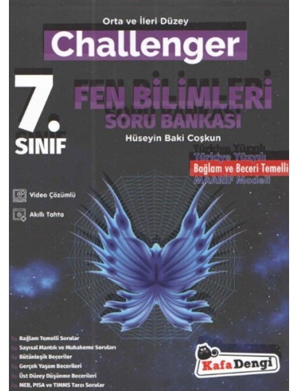 Kafa Dengi Yayınları 7.Sınıf Fen Bilimleri Challenger Soru Bankası
