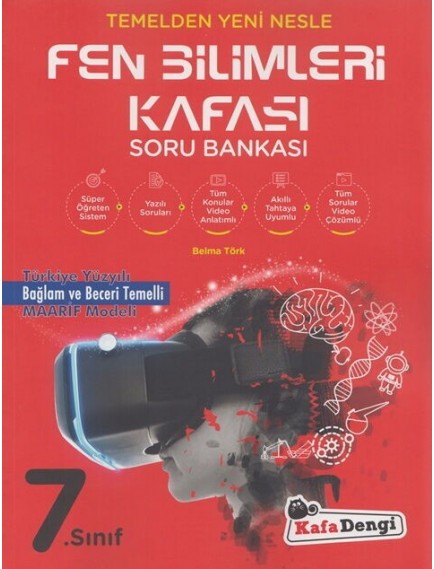 Kafa Dengi Yayınları 7.Sınıf Fen Bilimleri Kafası Soru Bankası