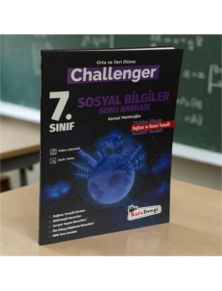 Kafa Dengi Yayınları 7.Sınıf Sosyal Bilgiler Challenger Soru Bankası