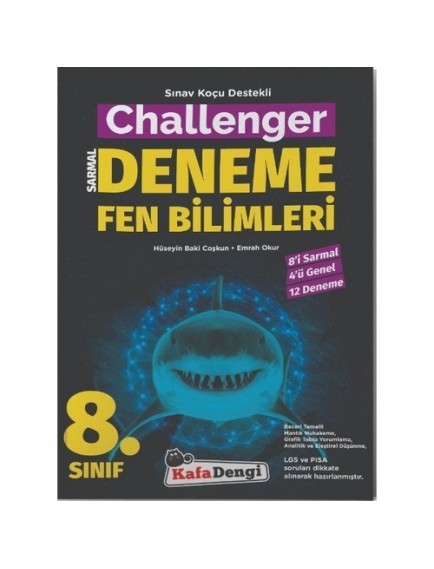 Kafa Dengi Yayınları 8. Sınıf Challenger Fen Bilimleri 12'Li Deneme