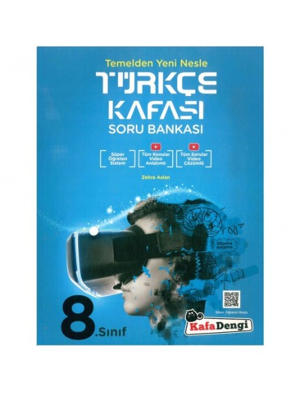Kafa Dengi Yayınları 8. Sınıf Türkçe Kafası Soru Bankası