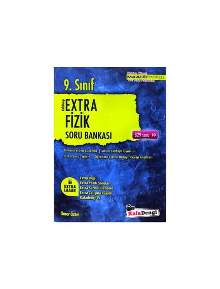 Kafa Dengi Yayınları 9. Sınıf Fizik Extra Soru Bankası 