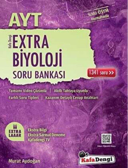 Kafa Dengi Yayınları Ayt Biyoloji Extra Soru Bankası