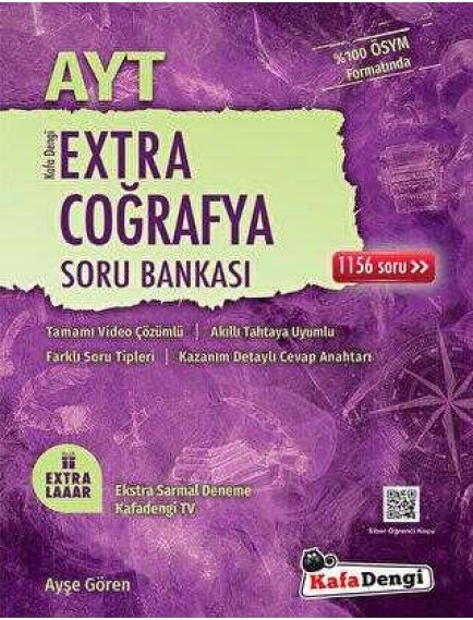 Kafa Dengi Yayınları Ayt Coğrafya Extra Soru Bankası