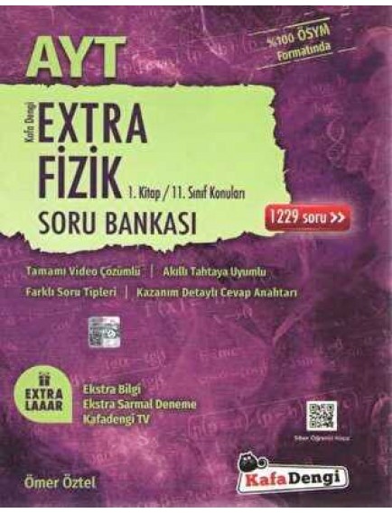 Kafa Dengi Yayınları Ayt Fizik Extra 1.Kitap Soru Bankası