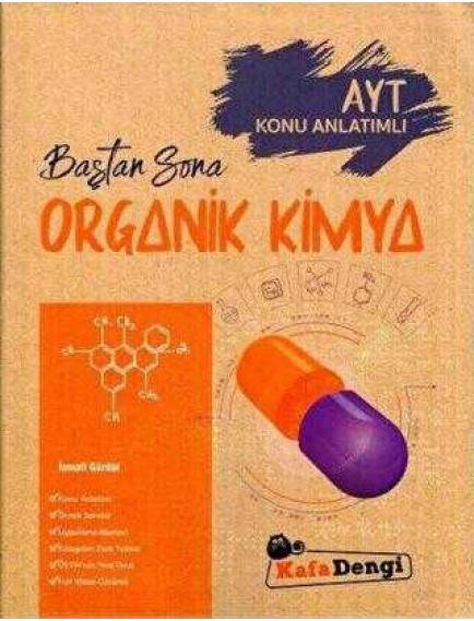 Kafa Dengi Yayınları Ayt Organik Kimya Baştan Sona Konu Anlatım