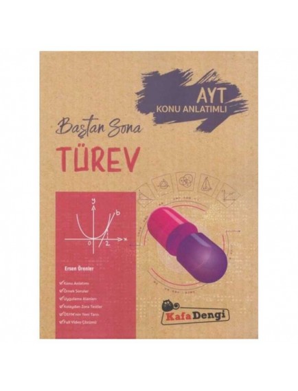 Kafa Dengi Yayınları Ayt Türev Baştan Sona Konu Anlatım