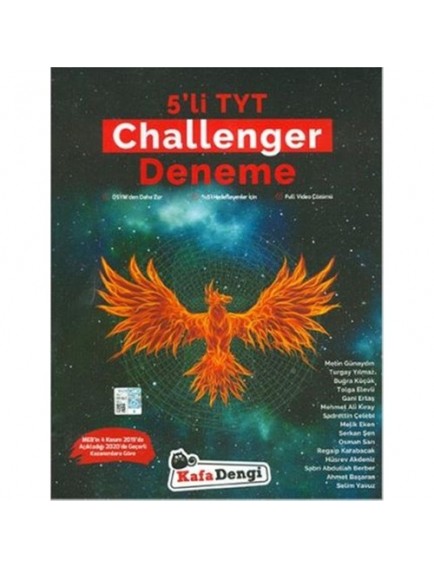 Kafa Dengi Yayınları Tyt 5'Li Challenger Deneme