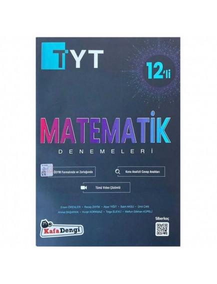 Kafa Dengi Yayınları Tyt Matematik 12Li Branş Denemesi 