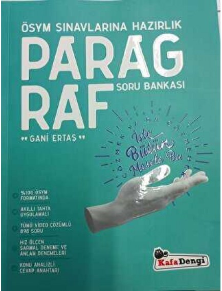 Kafa Dengi Yayınları Tyt Paragraf Soru Bankası