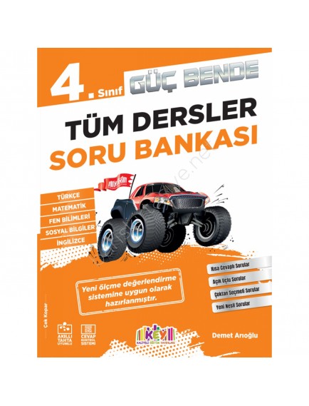 Kaliteli Eğitim Yayınları 4. Sınıf Tümdersler Güç Bende Serisi Soru Bankası