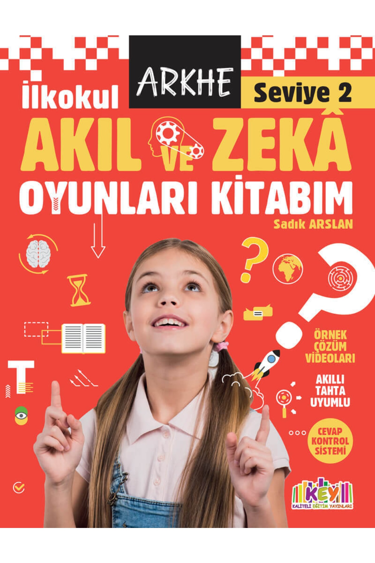 Kaliteli Eğitim Yayınları Arkhe Akıl Ve Zeka Oyunları Kitabım Seviye 2