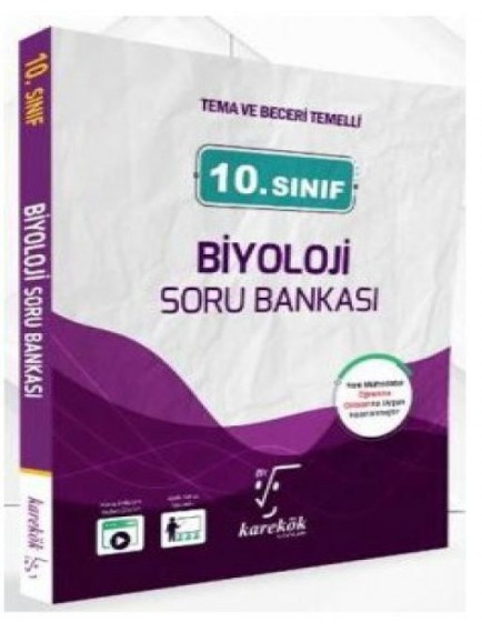 Karekök Yayınları 10.Sınıf Biyoloji Soru Bankası
