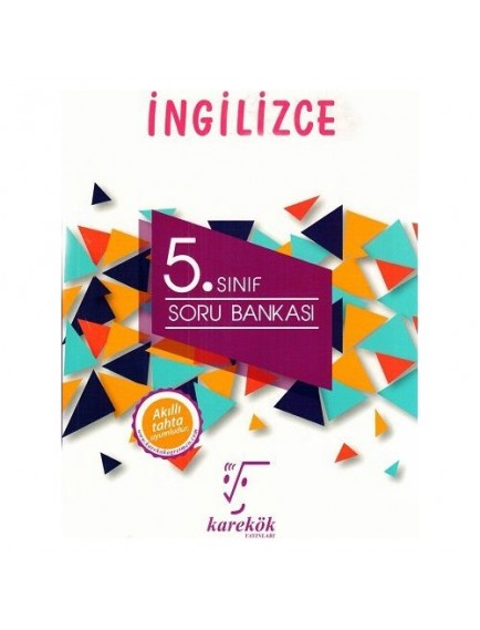 Karekök Yayınları 5. Sınıf İngilizce Soru Bankası