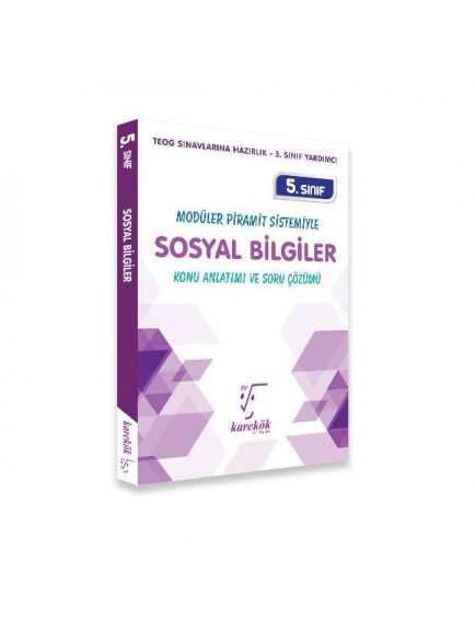 Karekök Yayınları 5. Sınıf Sosyal Bilgiler Konu Anlatımlı
