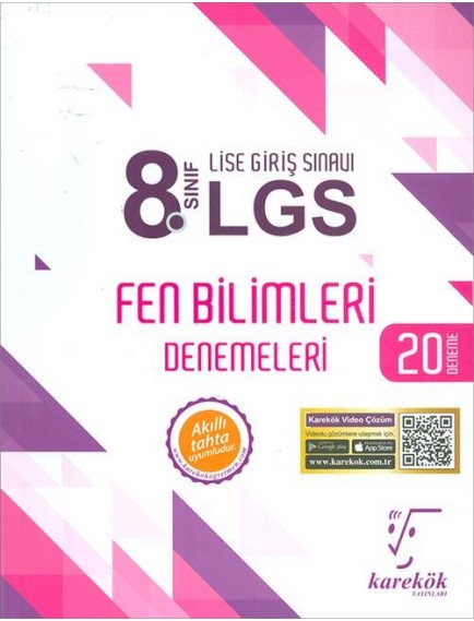 Karekök Yayınları 8. Sınıf Fen Bilimleri Denemeleri