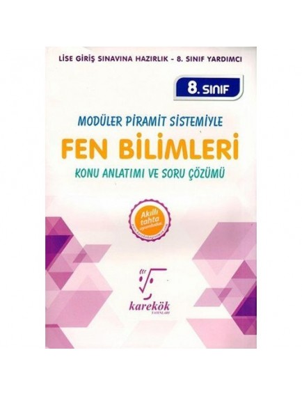 Karekök Yayınları 8. Sınıf Lgs Fen Bilimleri Konu Anlatımı Ve Soru Çözümü