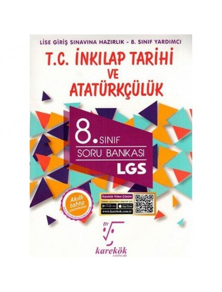 Karekök Yayınları 8. Sınıf Lgs Tc. İnkılap Tarihi Ve Atatürkçülük Soru Bankası