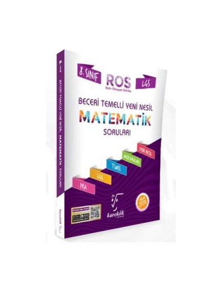 Karekök Yayınları 8. Sınıf Matematik Rutin Olmayan Soruları (Ros)