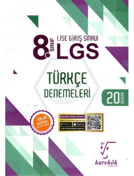 Karekök Yayınları 8. Sınıf Türkçe Denemeleri