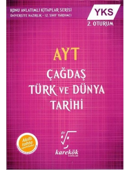 Karekök Yayınları Ayt Çağdaş Türk ve Dünya Tarihi