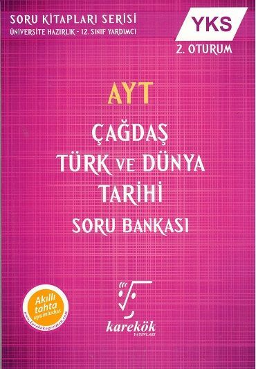 Karekök Yayınları Ayt Çağdaş Türk ve Dünya Tarihi Soru Bankası