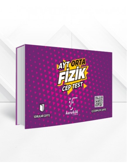 Karekök Yayınları Ayt Fizik Cep Test Orta