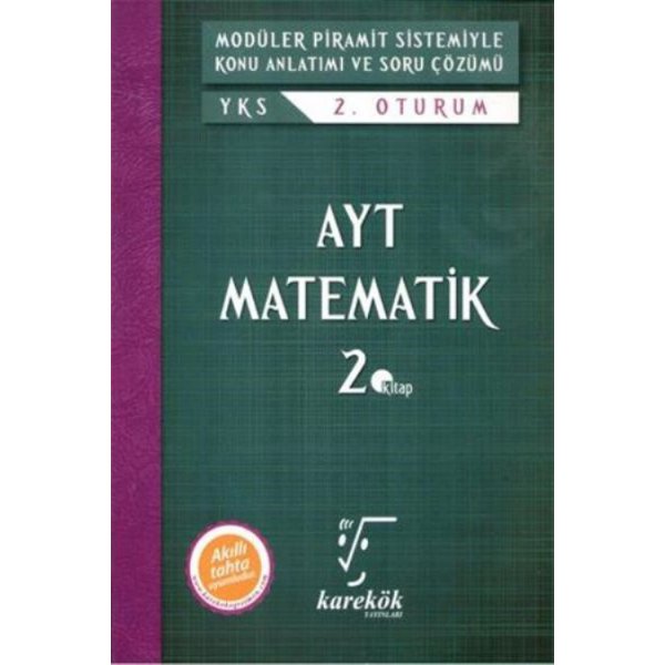 Karekök Yayınları Ayt Matematik 2.Kitap(2.Oturum)