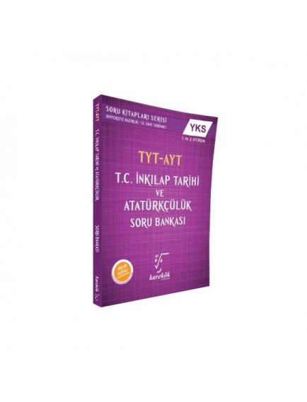 Karekök Yayınları Ayt T.C İnkılap Tarihi ve Atatürkçülük Soru Bankası