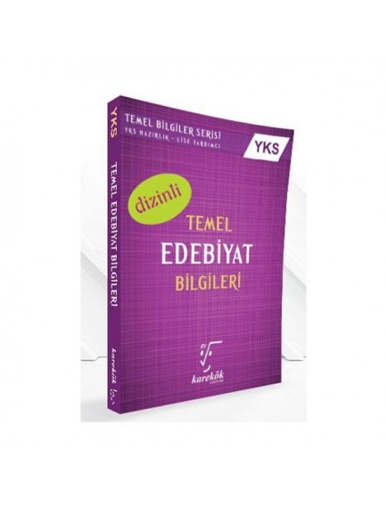 Karekök Yayınları Ayt Temel Edebiyat Bilgileri-Dizinli
