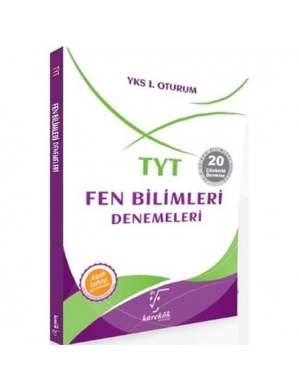 Karekök Yayınları Tyt 20 Çözümlü Fen Bilimleri Denemeleri