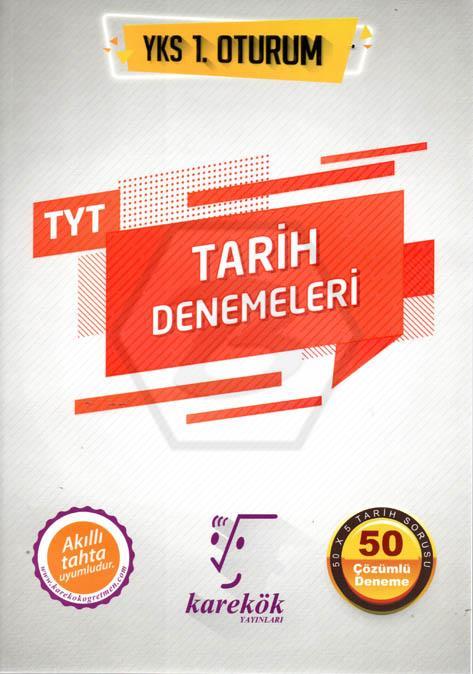 Karekök Yayınları Tyt Tarih Denemeleri 1.Oturum