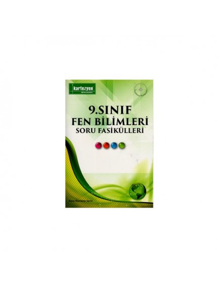 Kartezyen Yayınları 9. Sınıf Fen Bilimleri Soru Fasikülleri