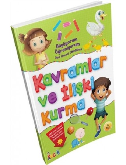 Kavramlar ve İlişki Kurma / Büyüyorum Öğreniyorum - Kolektif - Bıcırık Yayınları