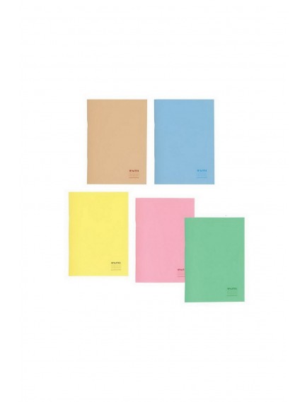 Keskin Color 80 Yaprak A4 Pastel Light Plastik Kapak Kareli Defter 327022-99