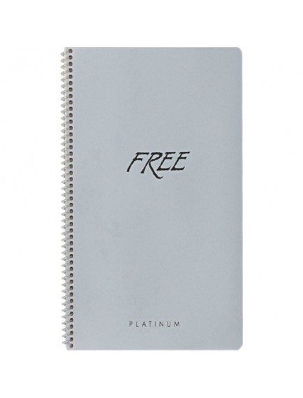 Keskin Color 120 Yaprak A4 Free Platinum Spiralli Plastik Kapak Çizgili Defter 320351-99