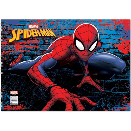 Keskin Color 15 Yaprak 25X35 Spiralli Spiderman Resim Defteri 300215-33