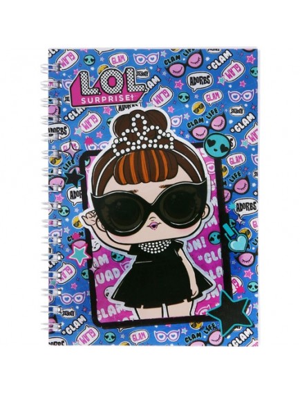 Keskin Color 80 Yaprak A6 Lol Spiralli Defter 140300-93