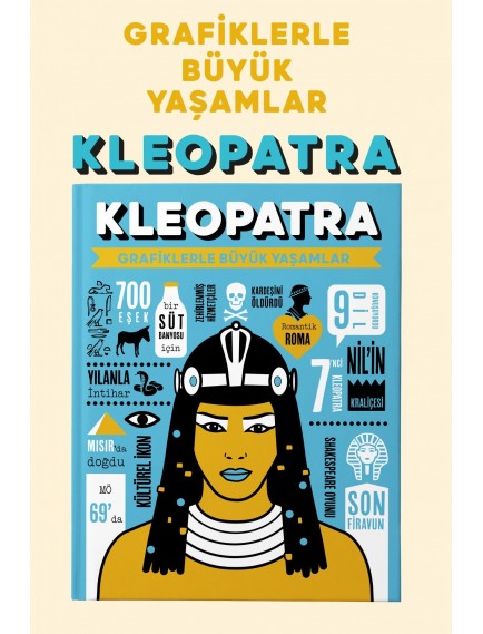 Kleopatra (Sert Kapak) - Zarife Üspolat Yazıcı - Mor Elma Yayınları