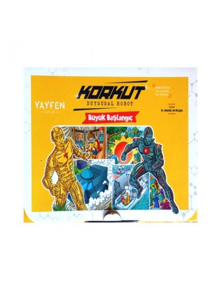 Yayfen Yayınları 2. Sınıf Büyük Başlangıç / Korkut Duygusal Robot (9 Kitap) - Deniz Arıkuş