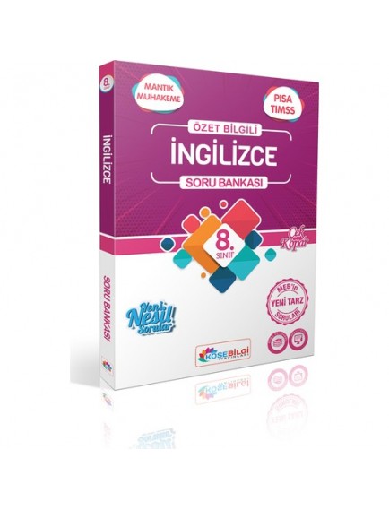 Köşe Bilgi Yayınları Lgs 8. Sınıf Özet Bilgili Ingilizce Soru Bankası