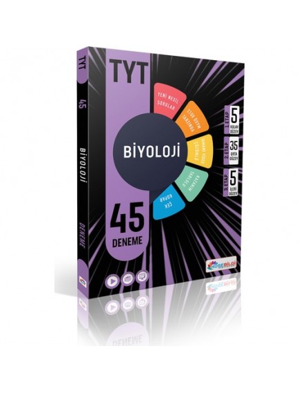 Köşebilgi Yayınları Tyt Biyoloji 45 Deneme