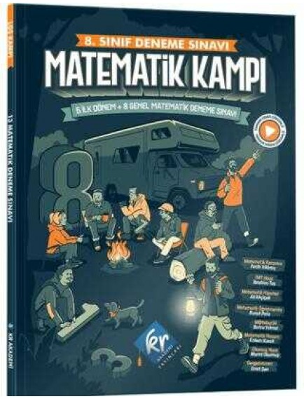 Kr Akademi Yayınları 8. Sınıf Matematik Deneme Sınavı Kampı 