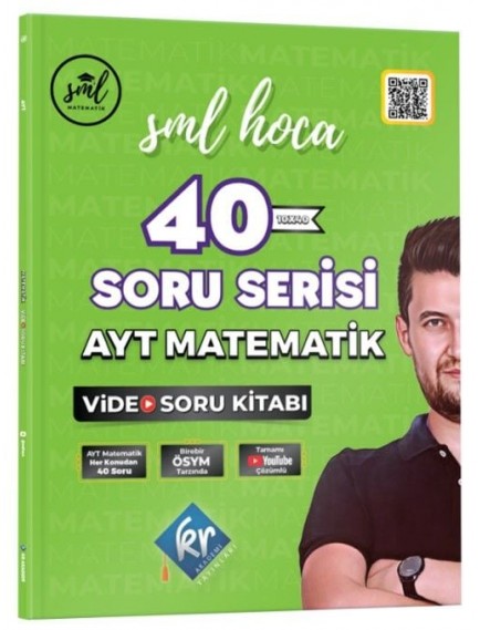 Kr Akademi Yayınları Ayt Matematik Sml Hoca 40 Soru Serisi Video Soru Kitabı (25)
