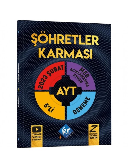 Kr Akademi Yayınları Ayt Şöhretler Karması 5 Li Deneme (23)