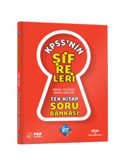 Kr Akademi Yayınları Kpssnin Şifreleri Genel Yetenek Genel Kültür Tek Kitap Soru Bankası