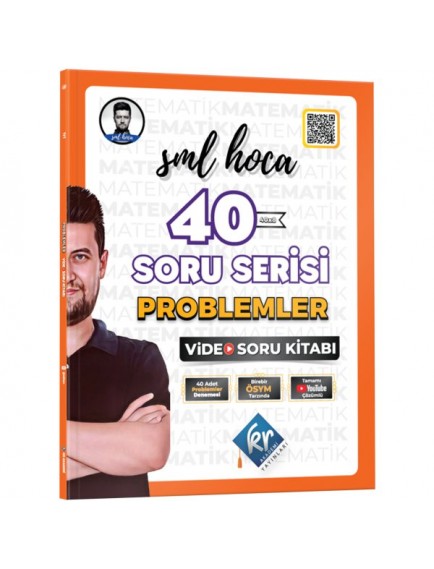 Kr Akademi Yayınları Problemler Sml Hoca 40 Soru Serisi Video Soru Kitabı(25)