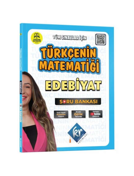 Kr Akademi Yayınları Türkçenin Matematiği Tüm Sınavlar İçin Edebiyat Gamze Hoca Soru Bankası(25)