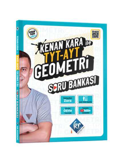 Kr Akademi Yayınları Tyt-Ayt Geometri Kenan Kara Soru Bankası