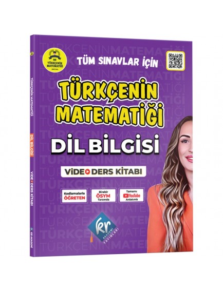 Kr Akademi Yayınları Tyt Ayt Kpss Dil Bilgisi Türkçenin Matematiği Video Ders Kitabı